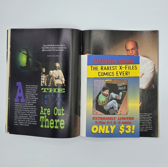 Vintage 1997 Sci-Fi Entertainment Magazine X-Files Special Issue - Picture 4 of 5